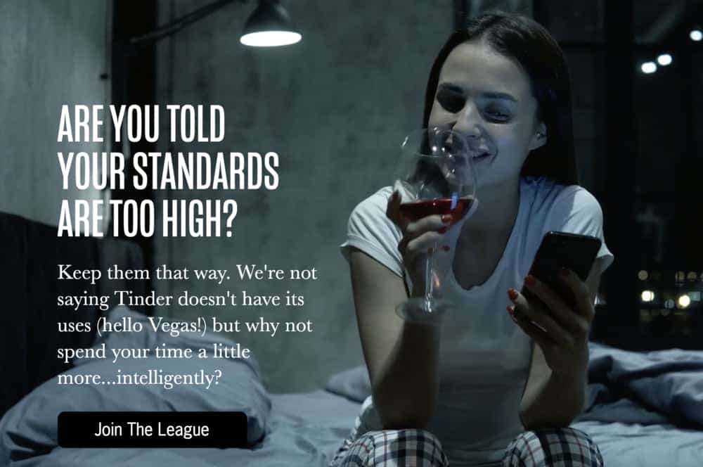 The league online dating